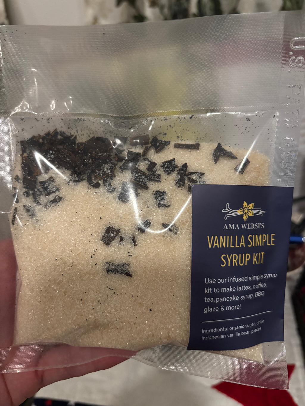 Syrup kit - refill bag